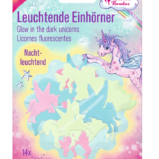 Glow in the dark Einhörner* Packung mit 14 fluoreszierenden Einhörner. LETZTES STÜCK!