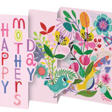 Karte zum Ausziehen „happy mother’s day“