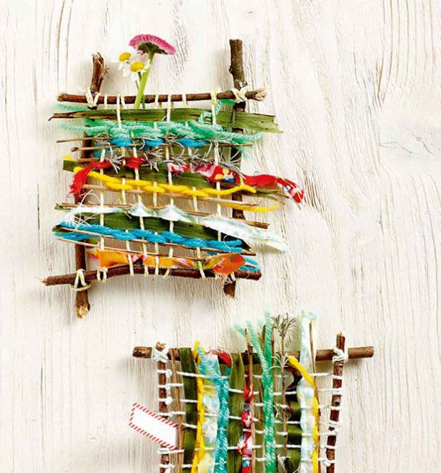 Buch* Basteln mit Natur. Kunterbunte Kreativideen für Kinder.