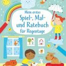 Buch* Mein erstes Spiel-, Mal- und Ratebuch für Regentage mit über 100 Stickern!