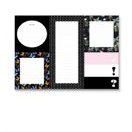 Sticky Notes* 420 Selbstklebende Haftnotizen in unterschiedlichen Grössen und Mustern in Schwarz