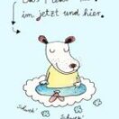 Postkarte* das Medi-Tier. Von Karindrawings.