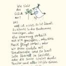 Postkarte* Glück von Karin Drawings.