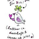 Postkarte* Glückssegen Von karindrawings.