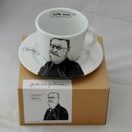Tasse „Sigmund Freud(ig)“ aus Porzellan mit Untertasse. LETZTES STüCK!
