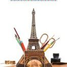 Bleistifthalter „Eiffelturm“  Die höchst stilvolle Aufbewahrung für Deine Schreibutensilien.