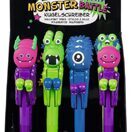 Kugelschreiber*Monster-Battle. Wähle zwischen 3 Monster Schreiber aus.