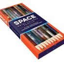 Farbstift Set „Space“. 10 2farbige Stifte mit Photos von der NASA aufgedruckt!