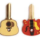 Schlüssel-Cover Gitarren