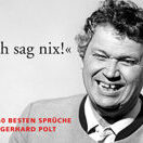 Postkartenbuch* »Ich sag nix!«. Die 40 besten Sprüche von Gerhard Polt zum Verschicken.