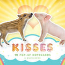 Kisses Briefpapier Set mit 10 Pop-up Karten und Couverts