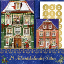 Adventskalender* Nostalgische Weihnachtsstadt . 24 Adventskalender-Tüten.