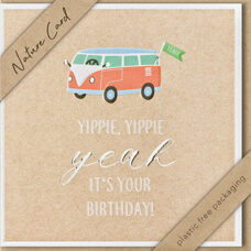 Doppelkarte* Yippie, Yippie Yeah – it’s your Birthday!