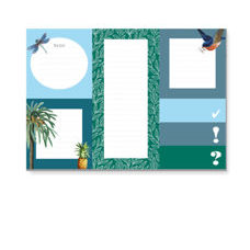 Sticky Notes* 420 Selbstklebende Haftnotizen in unterschiedlichen Grössen und Mustern in Türkis