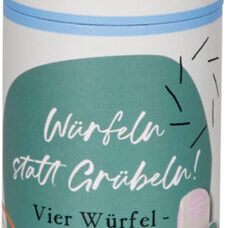 Set* Würfeln statt Grübeln. 4 Würfel – 24 Antworten!
