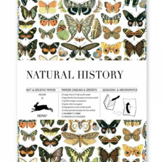 Geschenkpapierbuch* Natural History. 12 Geschenk- und Kreativpapiere.