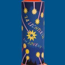 Tischbombe* 24 Lichtlein. Die originelle Tischbombe für den Advent, handgemacht in der Schweiz.