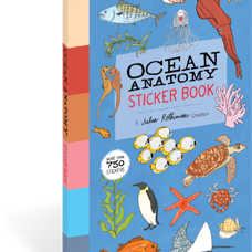 Stickerbook* Ocean Anatomy Sticker Book. Über 750 superschöne Chläberli!