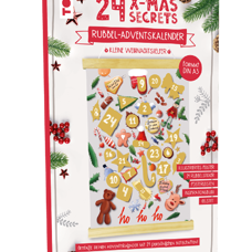 Adventskalender* 24 X-mas Secrets. Rubbel-Adventskalender zum Selbermachen.