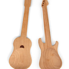 Gitarren-Salat-Besteck