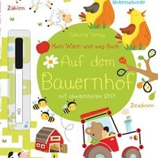Buch* Auf dem Bauernhof. Mein Wisch- und weg-Buch mit abwaschbarem Stift.