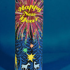 Tischbombe „Silvester“. Die originelle Tischbombe zum Jahresende.