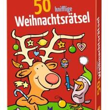 Spiel* 50 knifflige Weihnachtsrätsel.