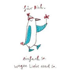 Postkarte* für Dich! Von Karindrawings.