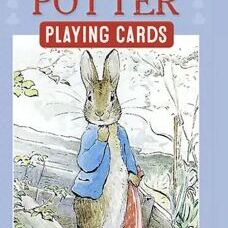 Spiel* Kartenspiel Beatrix Potter. 54 Spielkarten mit Motiven von Peter Rabbit.
