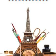 Bleistifthalter „Eiffelturm“  Die höchst stilvolle Aufbewahrung für Deine Schreibutensilien.