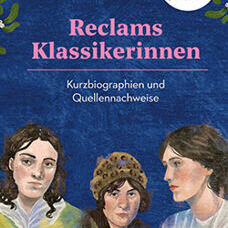 Kartenbox* Reclams Klassikerinnen. 50 Karten mit Holzständer.