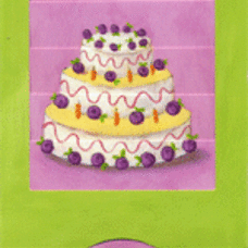 Karte* Lebende Karte „Überraschung“. Doppelkarte mit bewegter Überraschung!