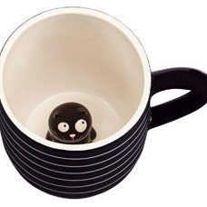 Tasse* Ed the cat Stripes. Tasse mit Überraschung!