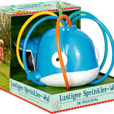 Lustiger Sprinkler-Wal* Fröhlich farbige Wasser-Dusche von Garden Kids Spiegelburg.