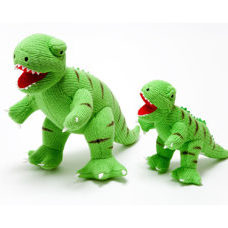 Dinosaurier T- Rex gestrickt. Grosse Variante -> ca. 50 cm hoch!