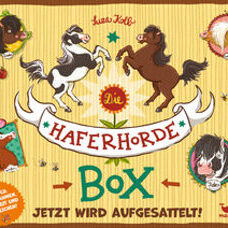 Box* Die Haferhorde. Das Starter-Set mit Buch, CD, Bilderrahmen, Rätselheft und Lesezeichen