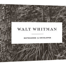 Briefpapier-Set* Walt Whitman. 12 Doppelkarten mit Couverts.