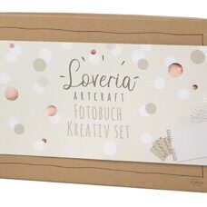 Set* Foto Buch kreativ Set weiss von Qualitäts-Papeterie-Hersteller Loveria.