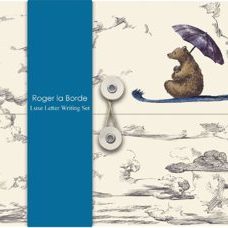 Briefpapier-Set Mondoodle Little Bear*Luxe Letter Writing Set mit 10 Briefbögen, 10 Couverts & Stickers