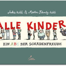 Buch* Alle Kinder. Ein ABC der Schadenfreude. Praktisches Mitbringsel-Mini-Format.