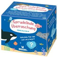 Spiel* Sprudelnde Überraschungen Meerestiere. Wer versteckt sich wohl hier?