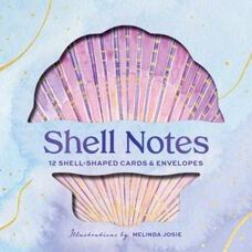 Briefpapier-Set* Shell Notes. 12 Doppelkarten mit Couverts.
