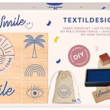 DIY Kit* Textildesign-Set von Smile. 14 teilig.