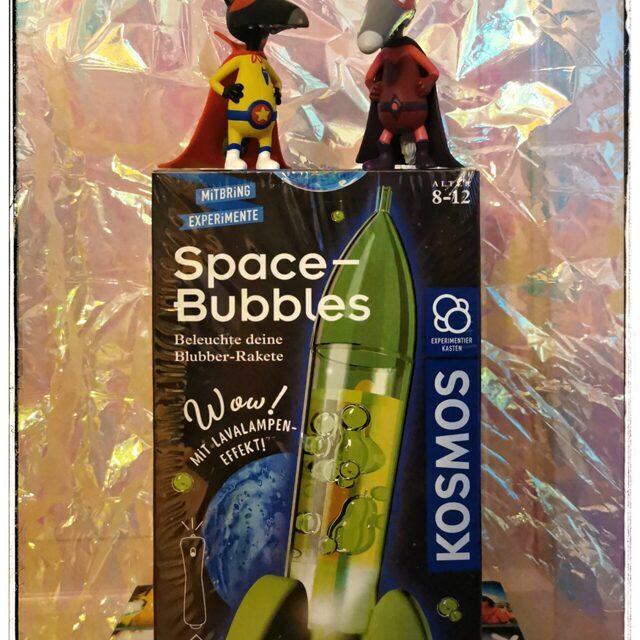 Kosmos Mitbring Experimente Space Bubble Beleuchte deine Blubber Rakete 