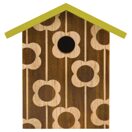 Vogelhäuschen* „Big Spot Abacus Flower“ von Orla Kiely
