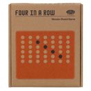 Spiel* Vier gewinnt. In edlem Holzdesign.
