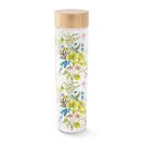 Flasche* Glasflasche “Wildflowers” 500 ml Fassungsvermögen.