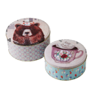 Vorratsdosen aus Blech 2er Set „Andrea“