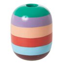 Kerzenhalter* fröhlich bunt gestreifter Kerzenständer von Rice.