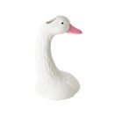 Vase* Keramikvase Schwan. Fairtrade.